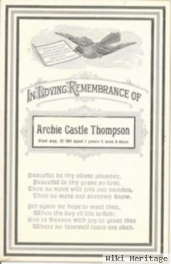 Archie Castle Thompson