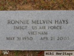 Ronnie Melvin Hays