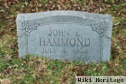 John Etheldred "fatty" Hammond