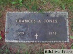 Frances A Jones