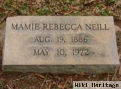 Mary Rebecca "mamie" Neill