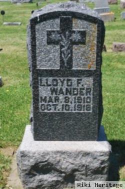 Lloyd F Wander