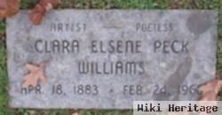 Clara E Peck Williams