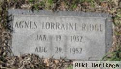 Agnes Lorraine Ridge