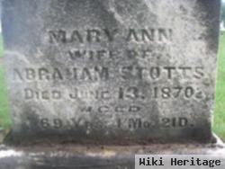 Mary Ann Stotts