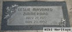 Leslie Maynard "les" Zimmerman