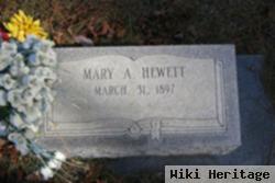 Mary Anderson Hewett