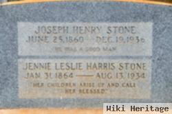 Jennie Leslie Harris Stone