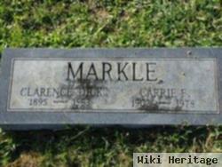 Clarence "dick" Markle