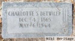 Charlotte S Detwiler