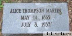 Alice Thompson Martin