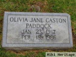 Olivia Jane Caston Paddock