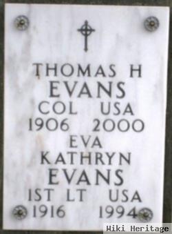 Thomas Hayhurst Evans
