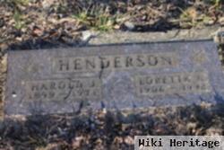 Harold J. Henderson