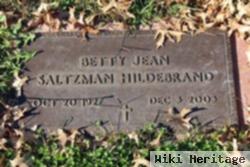 Betty Jean Saltzman Green Hildebrand