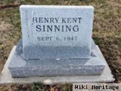 Henry Kent Sinning