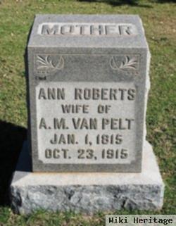 Ann Roberts Van Pelt