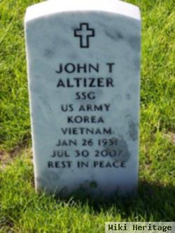 John T Altizer