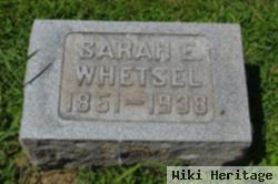 Sarah E Whetsel