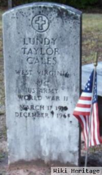 Pfc Lundy Taylor Cales