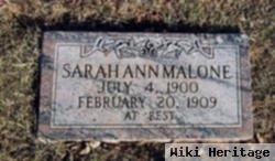 Sarah Ann Malone