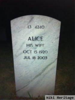 Alice Marie Nye