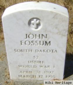 John Fossum