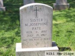 Sr Mary Josephine Pate