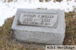 Marion R. Miller