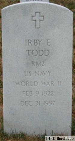 Irby Everett Todd