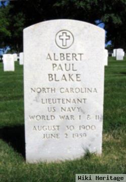 Albert Paul Blake