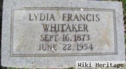 Lydia Francis Whitaker