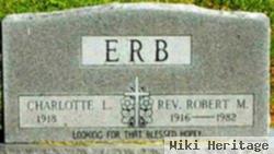 Rev Robert M. Erbs