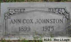 Ann Cox Johnston