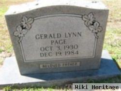 Gerald Lynn Page