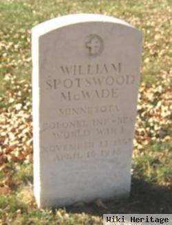 William Spotswood Mcwade