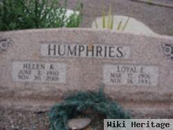 Loyal Eugene Humphries