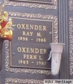 Ray M. Oxender