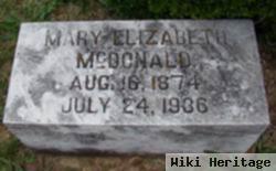 Mary Elizabeth Esteppe Mcdonald