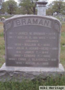 James T Braman