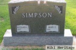 Mary E Simpson