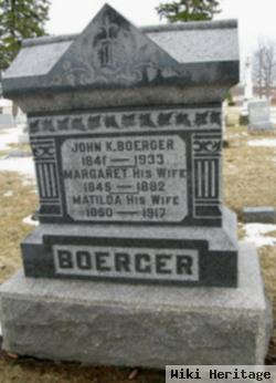 John K Boerger