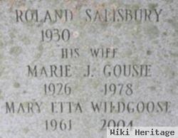 Marie J Gousie Salisbury