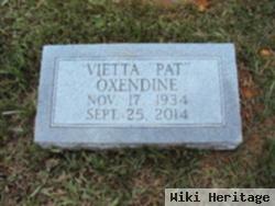 Vietta "pat" Oxendine