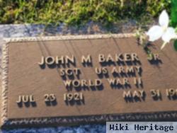 Sgt John M Baker, Jr