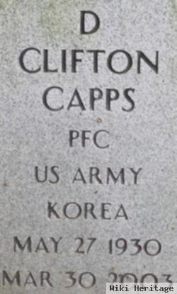 D. Clifton Capps