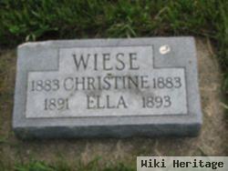 Christine Wiese