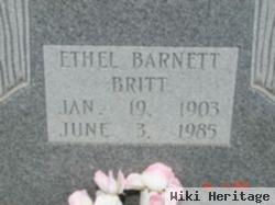 Ethel Barnett Britt