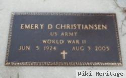 Emery D Christiansen