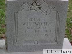 Edith I. Gault Whitworth